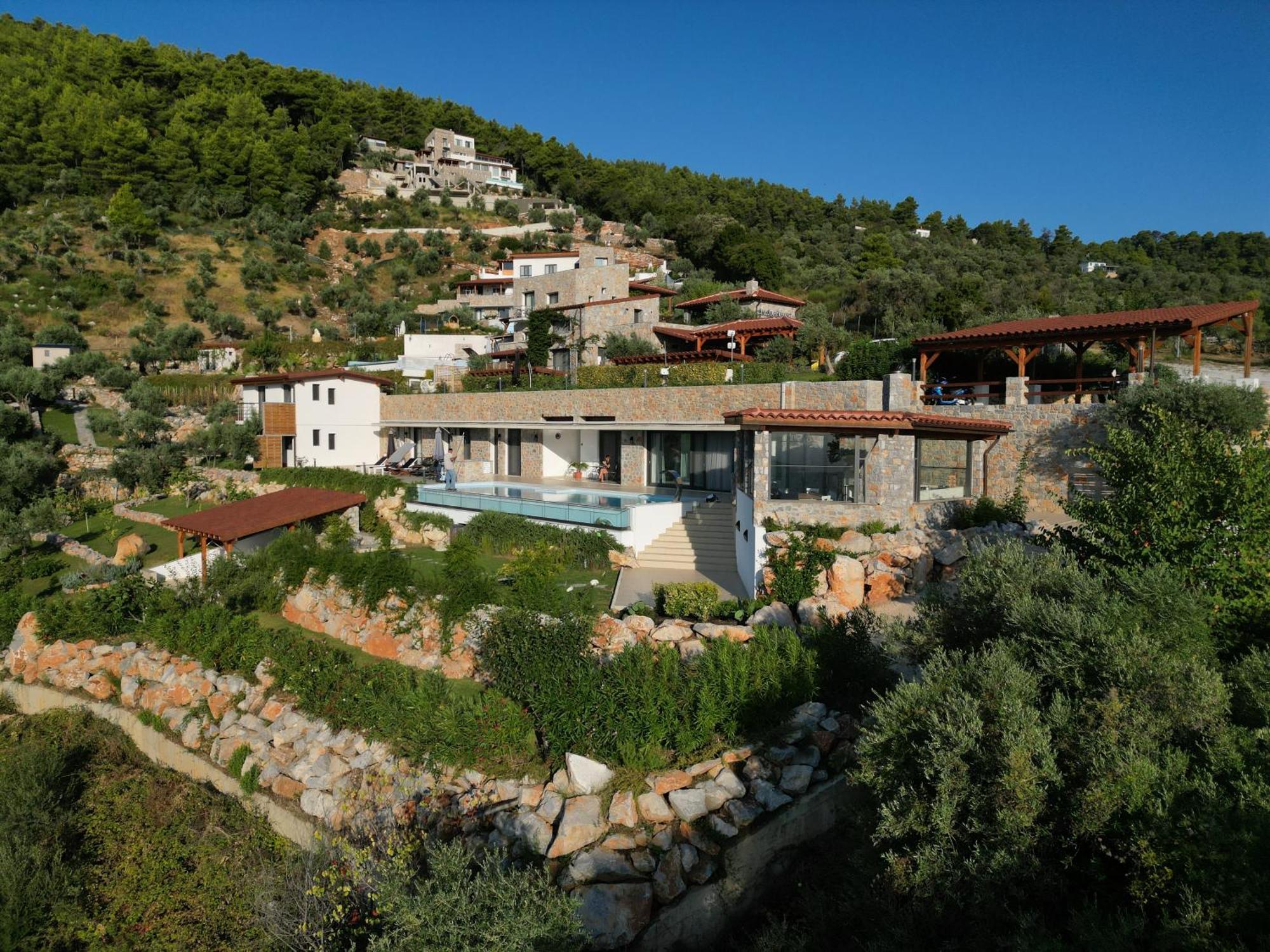 Sky Sea Resort & Villas Megali Ammos  Exterior foto